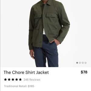 Men’s Chore Jacket (Pine)